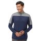 Collegiate Navy/ Grey Three Melange (Front)
